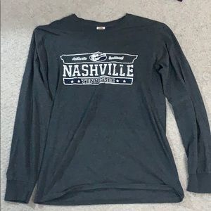 Mens small Fruit of the Loom Nashville Long sleeve